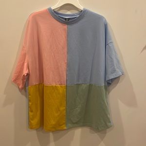 SHEIN Multi- colored T-Shirt